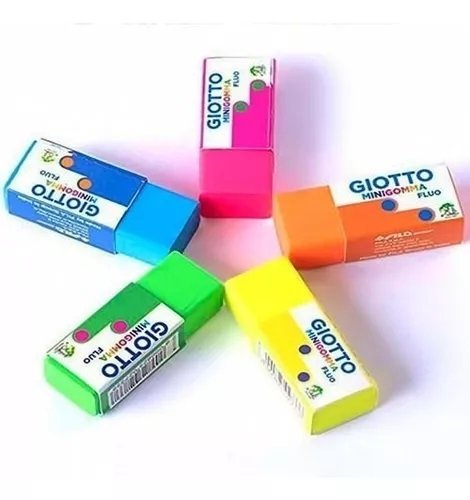 GOMA BORRAR GIOTTO MINI NEON