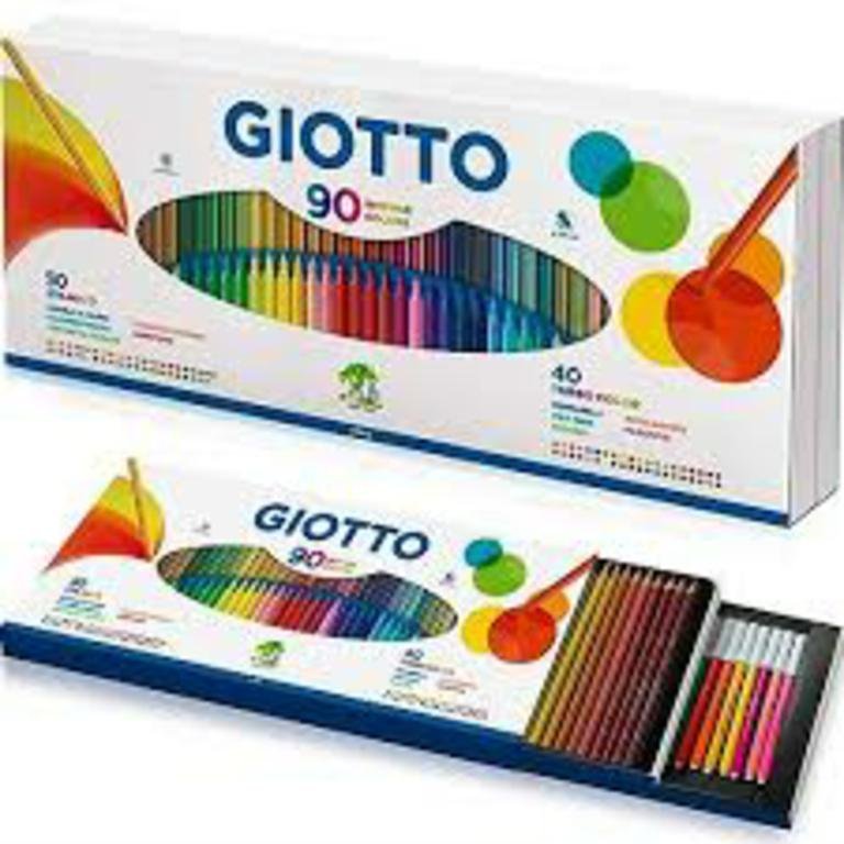 LAPIZ GIOTTO 90 PIEZAS 50 LAPICES+40 MARCADORES