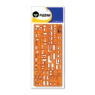 PLANTILLA PIZZINI NARANJA 5816 SANITARIO