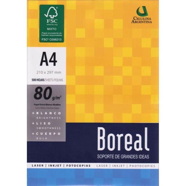 RESMA BOREAL A4 80 G