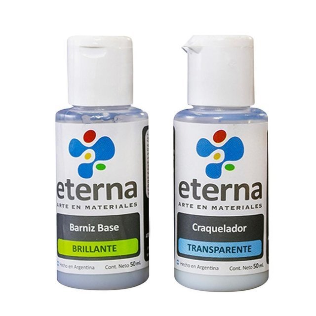 ACCESORIO ETERNA SET CRAQUELADOR 2X50 ML