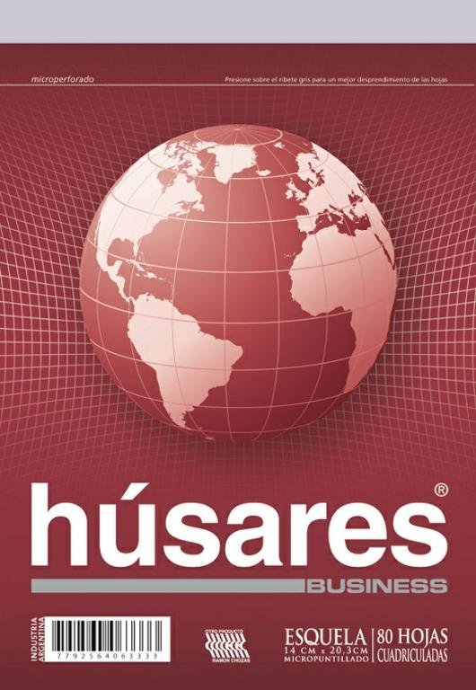 BLOCK HUSARES ESQUELA 80 H BUS CUAD 6333