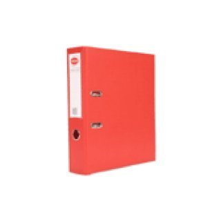 BIBLIORATO CARTON FORRADO OFICIO 7,5 CM ROJO