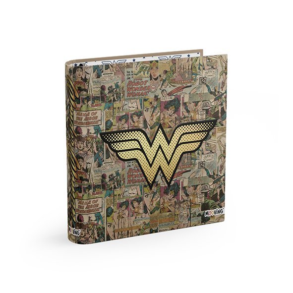 CARPETA ESCOLAR MOOVING 3×,40 WONDER WOMAN