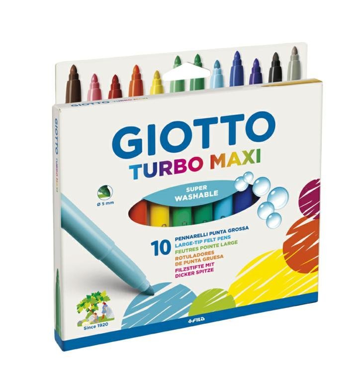 MARCADOR GIOTTO TURBO MAXI X 10