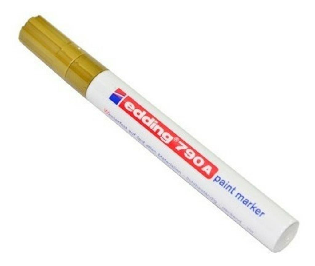 MARCADOR EDDING  790 PAINT ORO PUNTA GRUESA