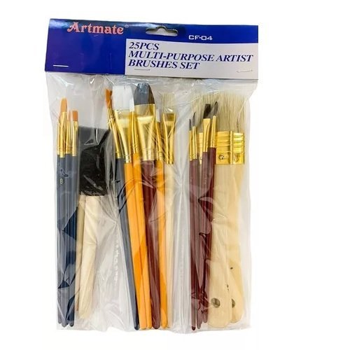 PINCEL SET ARTMATE x 25 UNIDADES          ACF-04