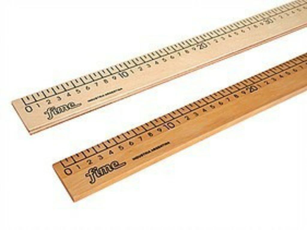 REGLA MADERA 100 CM PIZARRON S/LUSTRAR