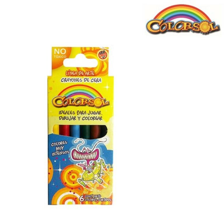 CERA ALBA COLORSOL x 6 COLORES              840