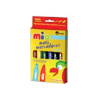 MARCADOR MIO ESCOLAR MAXI X  6 COLORES    8106