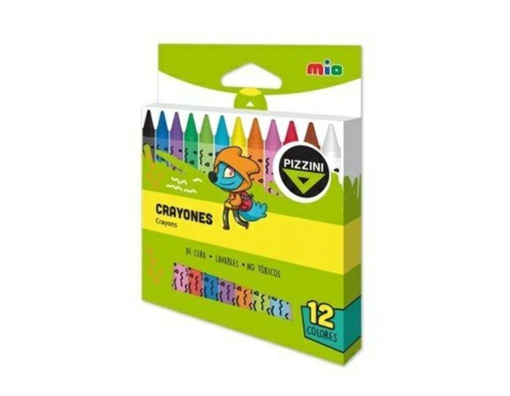 CERA PIZZINI x 12 COLORES                     9312