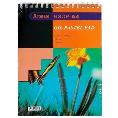 BLOCK ARTMATE PASTEL OLEO  230 GS A4 x 18 HS AHSOP-A4
