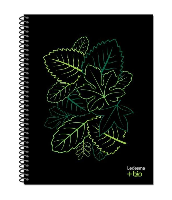 CUADERNO LEDESMA ESPIRAL 21×,27 84 HOJAS +BIO LISO