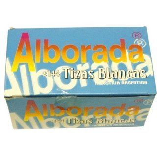 TIZA ALBORADA BLANCA x 144 U