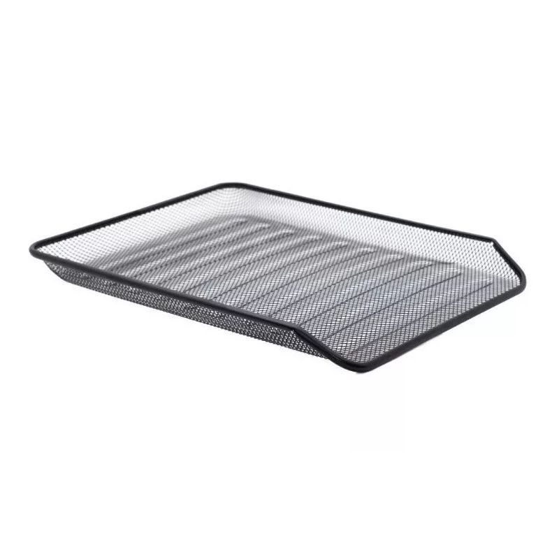 BANDEJA PAPELERA VALUES 1 PISO NEGRA     TC18-34NE