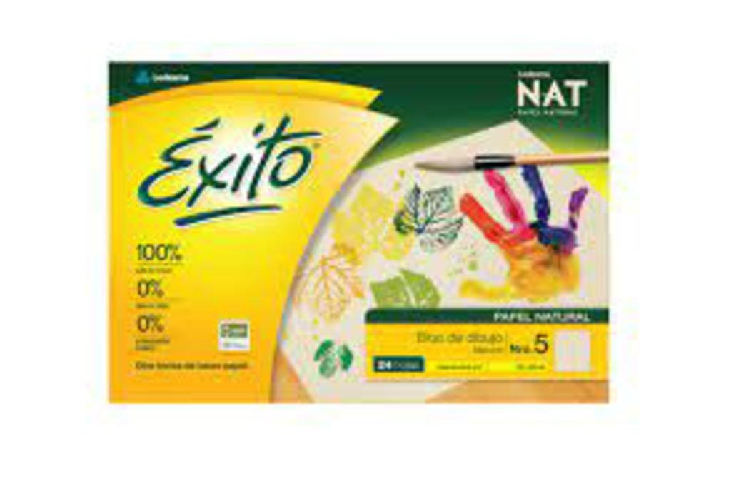 BLOCK EXITO DIBUJO NAT Nº 5 x 24 HOJAS