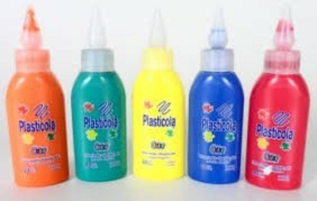 ADHESIVO PLASTICOLA     38 G BRILLOS PASTEL x 6 U