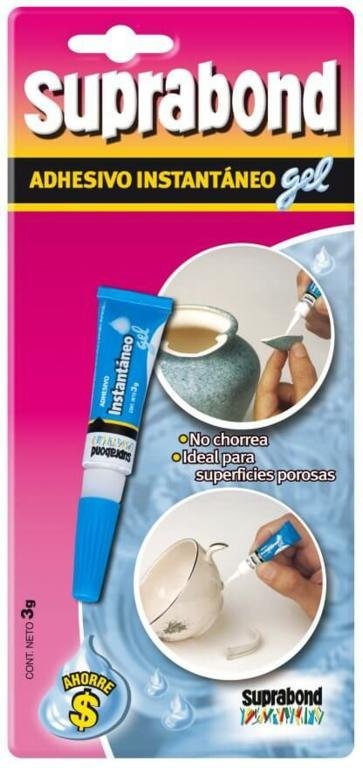 ADHESIVO SUPRABOND INSTANTANEO GEL 3 GRS