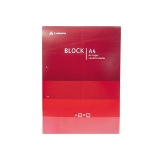 BLOCK AVON A4 80 HOJAS CUADRO