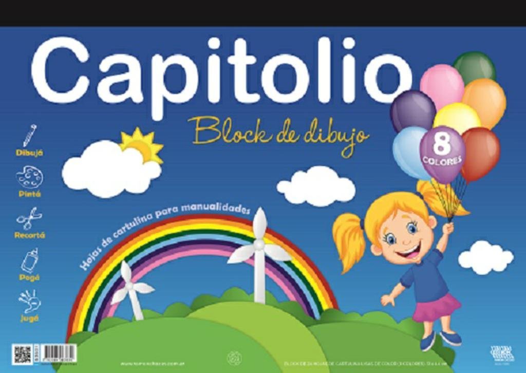 BLOCK CAPITOLIO DIBUJO COLOR N 6 24 HOJAS     6363