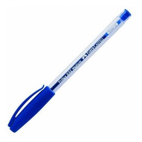 BOLIGRAFO FABER CASTELL X 1  AZUL