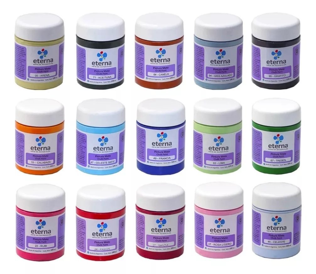 Pintura ETERNA Mate CHALK Morado 100ml