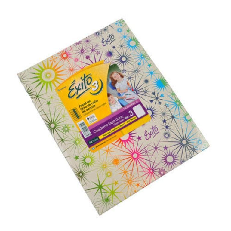 CUADERNO EXITO E3 TAPA DURA 48 HOJAS LISO