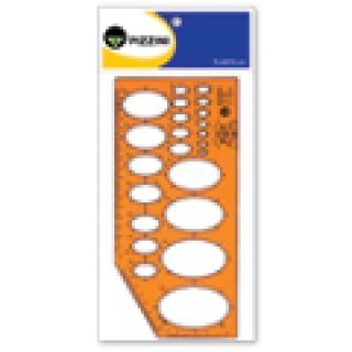 PLANTILLA PIZZINI NARANJA 5818 ELIPSES
