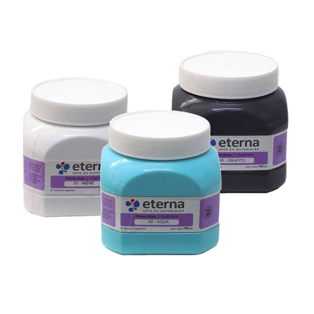 PINTURA ETERNA MATE CHALK  Aqua  700ml