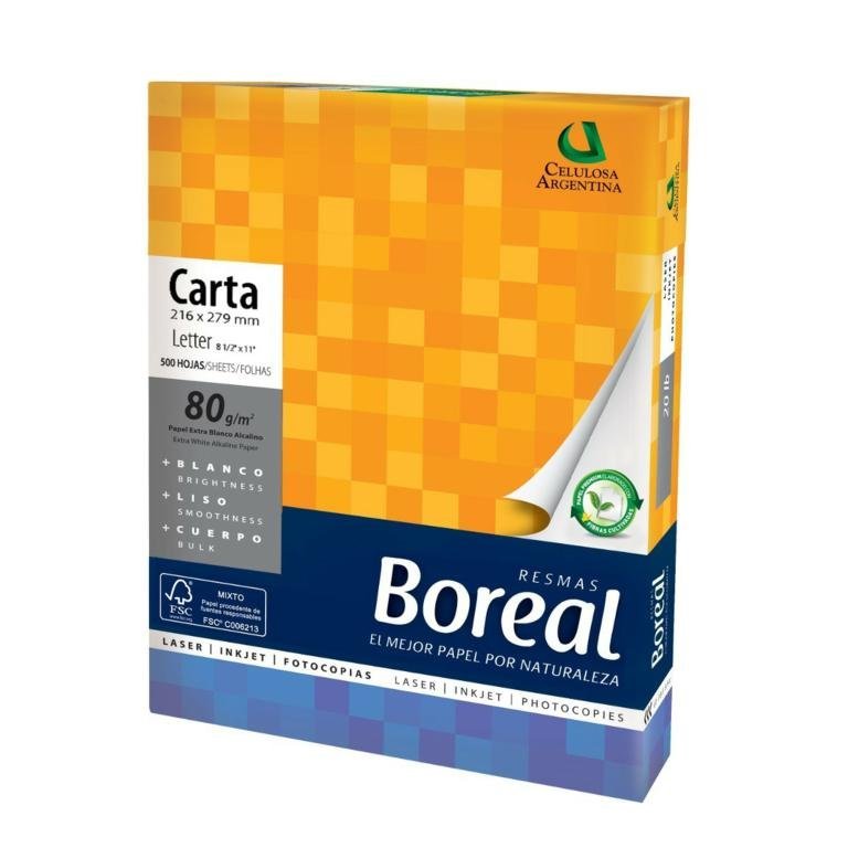 RESMA BOREAL CARTA 80 G