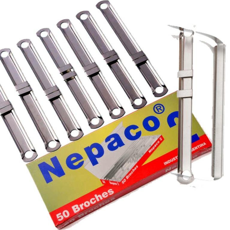 BROCHE NEPACO Nº 2  x 50 METAL