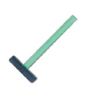 REGLA T PLANTEC PLASTICA 50 CM               14551